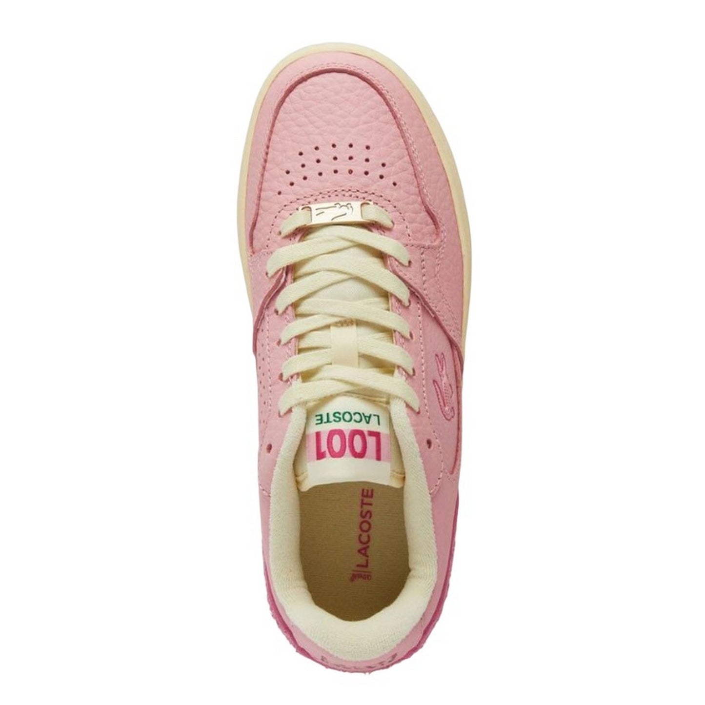 Pink - Lifestyle - Lacoste Womens-Ladies Leather Trainers