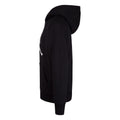 Black - Side - Nike Childrens-Kids Jordan Fleece Logo Hoodie