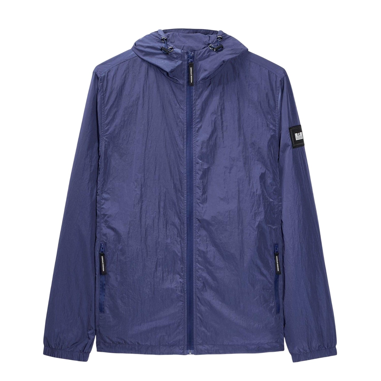 Navy - Front - Weekend Offender Mens Technician Face Mash Jacket