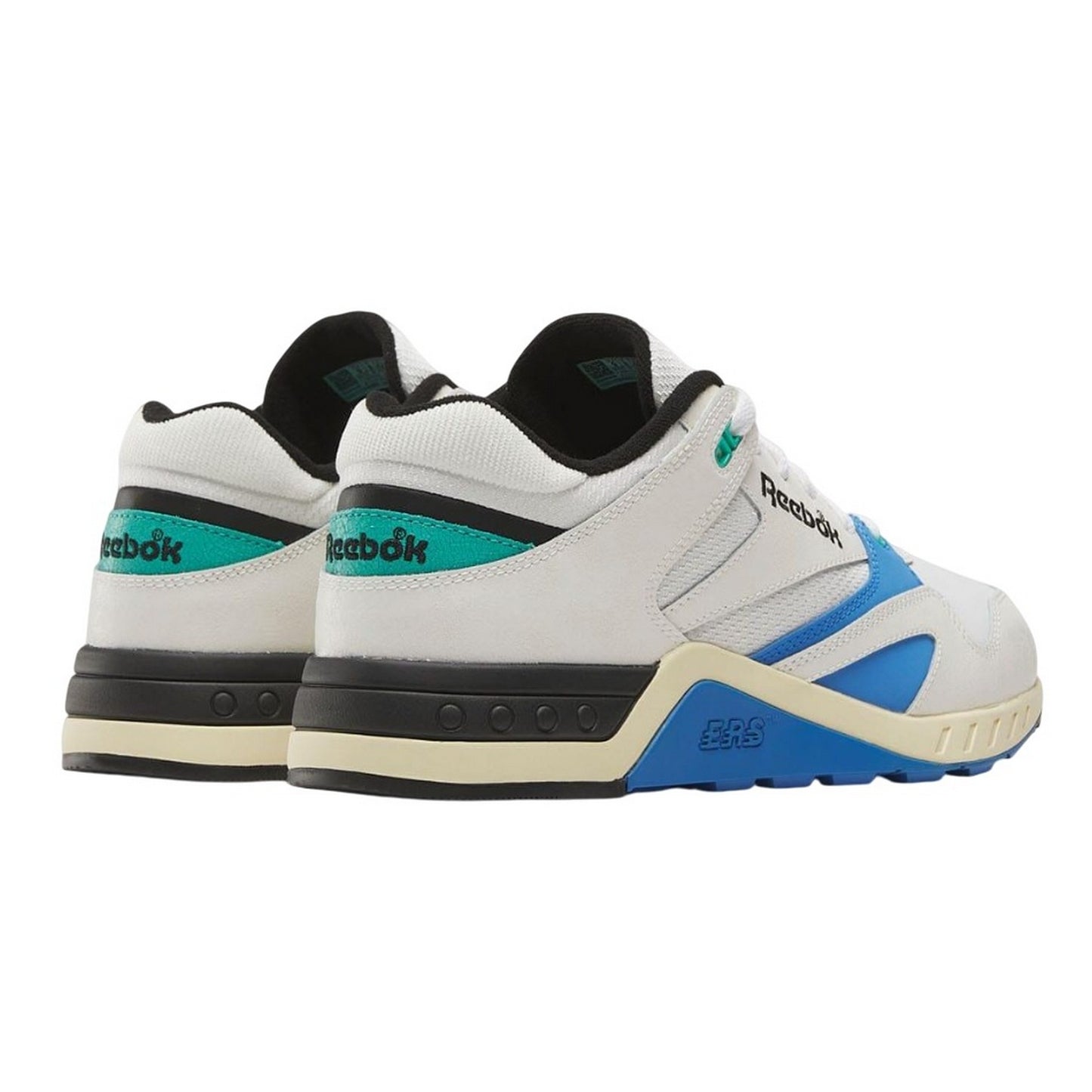 White-Blue - Back - Reebok Unisex Adult ERS 4000 Leather Trainers