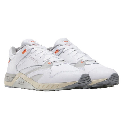 White-Grey - Front - Reebok Unisex Adult ERS 4000 Leather Trainers