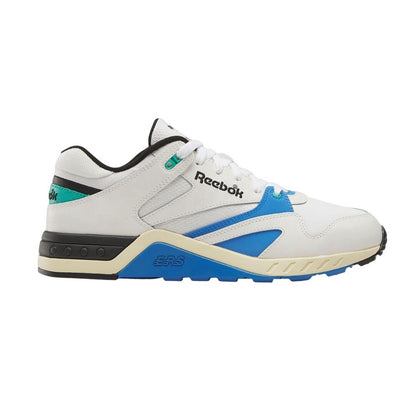 White-Blue - Side - Reebok Unisex Adult ERS 4000 Leather Trainers