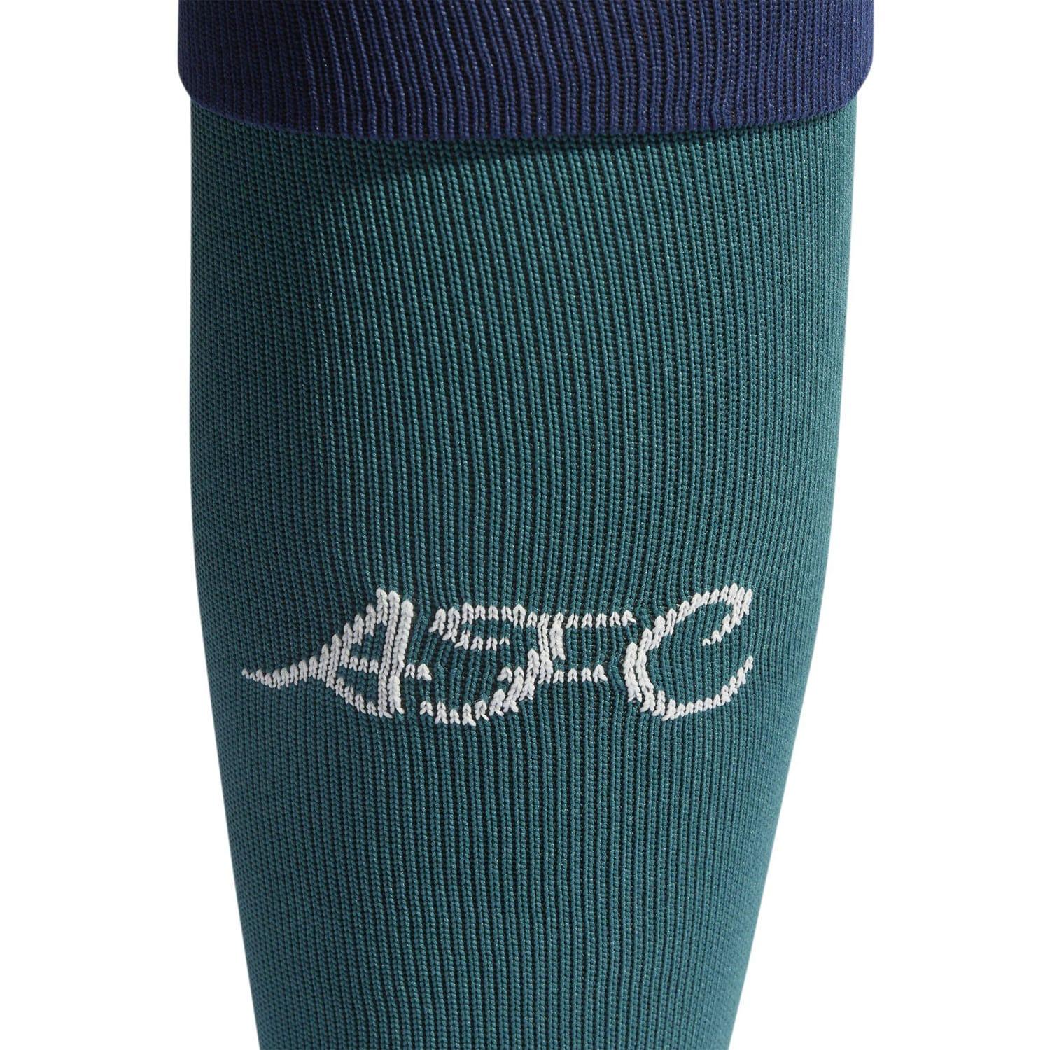 Green - Back - Arsenal FC Mens 2023-24 Adidas Football Third Socks