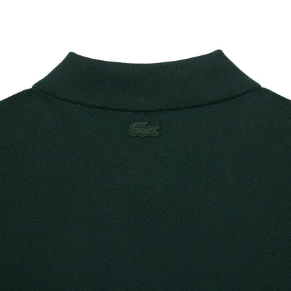 Green - Lifestyle - Lacoste Womens-Ladies L.12.D Mini Pique Stretch Slim Polo Shirt