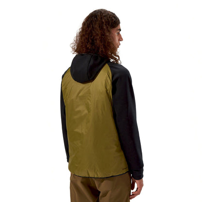 Green-Black - Back - Berghaus Mens Trawden Hybrid Jacket