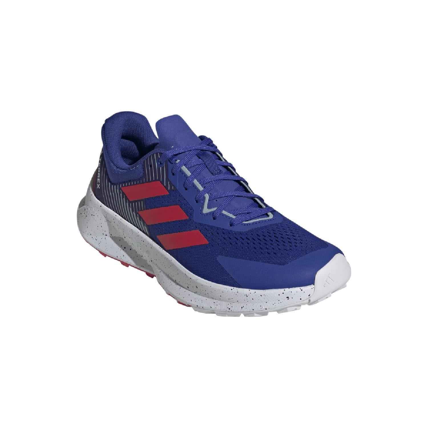 Grey - Close up - Adidas Mens Terrex Soulstride Trail Flow Running Shoes