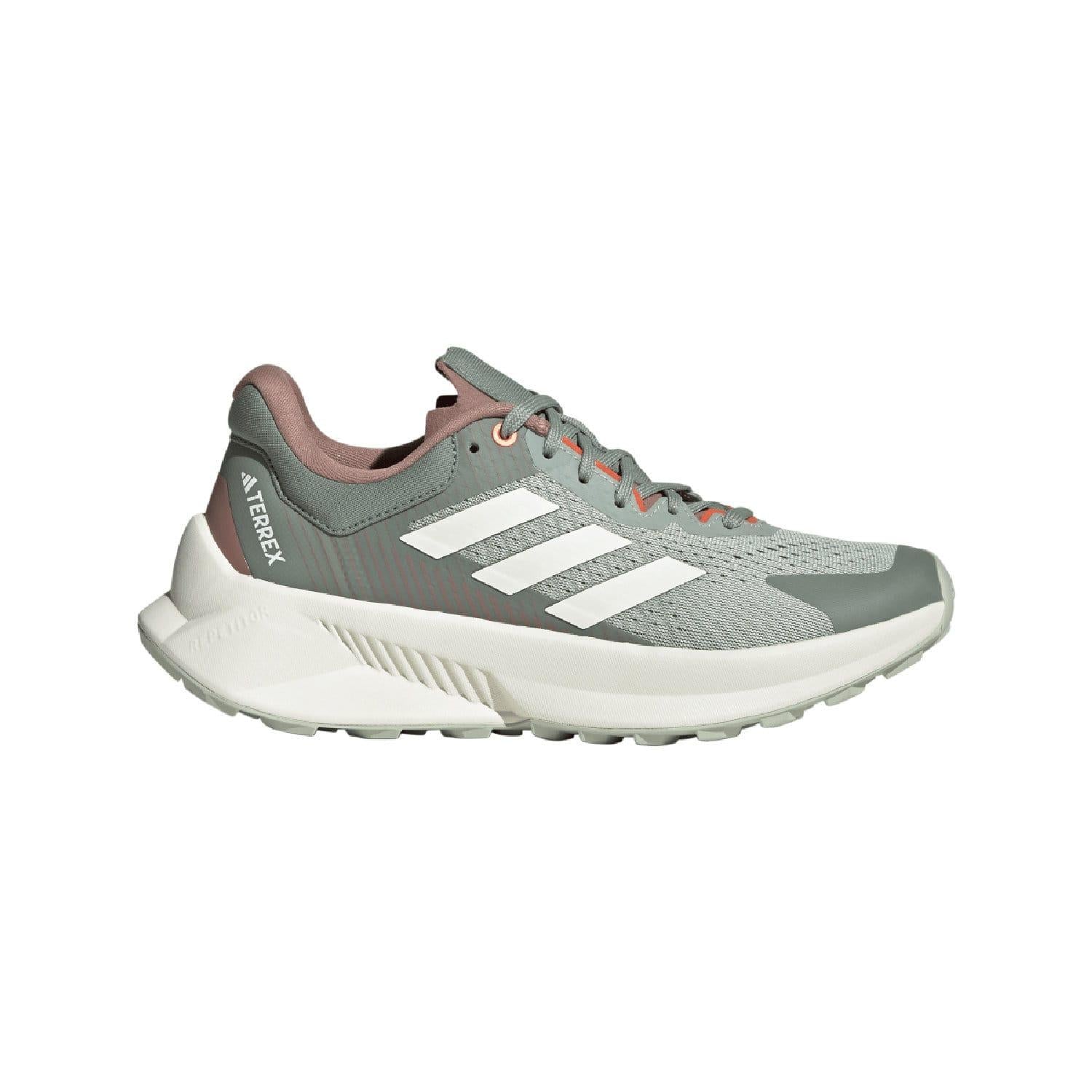 Green - Front - Adidas Mens Terrex Soulstride Trail Flow Running Shoes