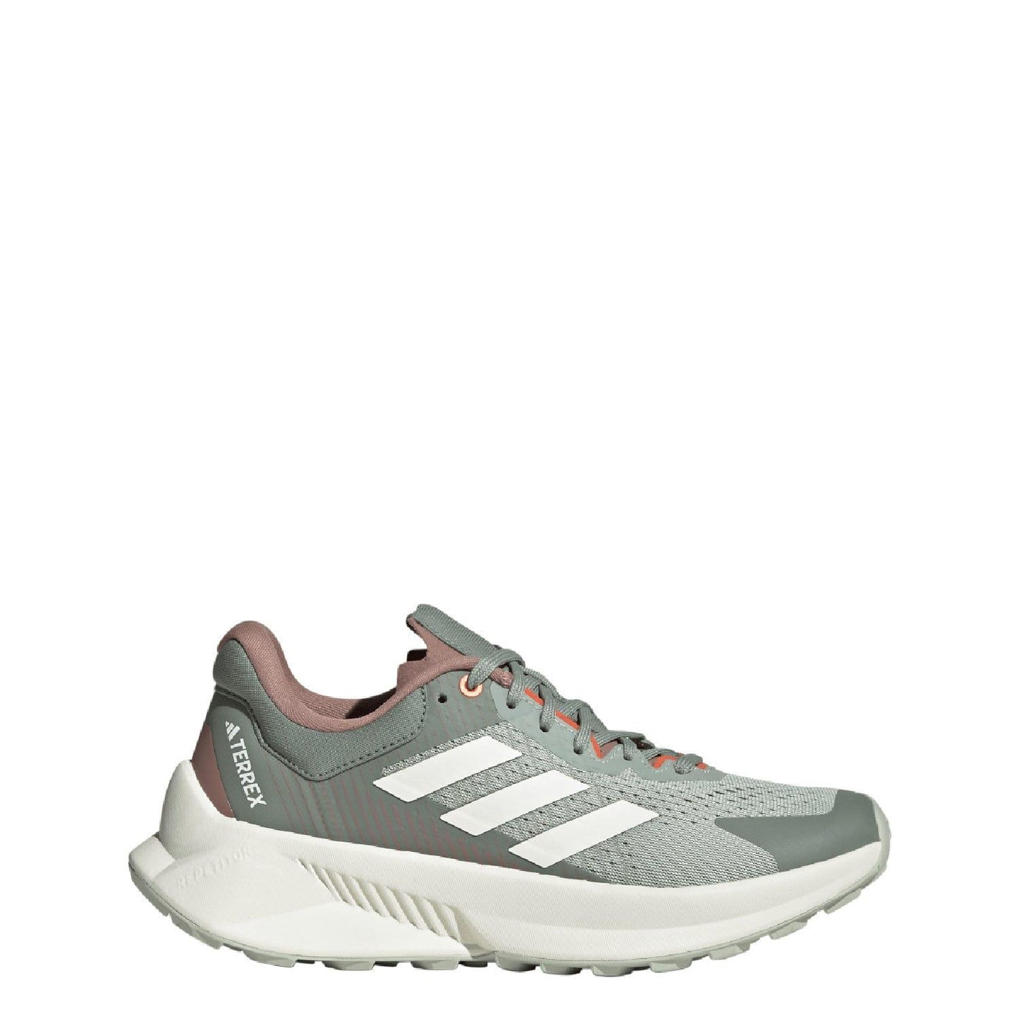 Green - Back - Adidas Mens Terrex Soulstride Trail Flow Running Shoes