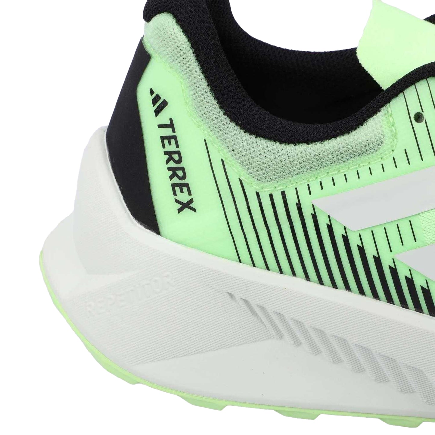 Green-Crystal Jade-Core Black - Pack Shot - Adidas Mens Terrex Soulstride Trail Flow Running Shoes