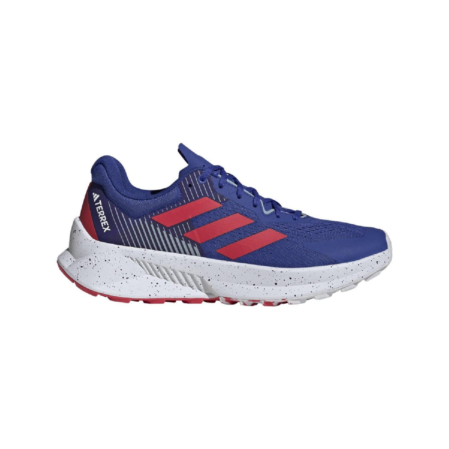 Grey - Front - Adidas Mens Terrex Soulstride Trail Flow Running Shoes
