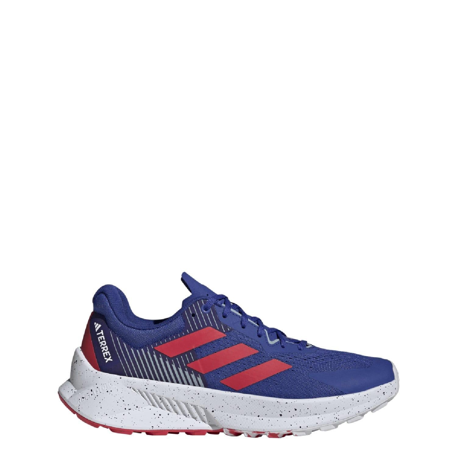 Grey - Back - Adidas Mens Terrex Soulstride Trail Flow Running Shoes