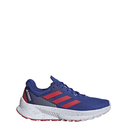 Grey - Back - Adidas Mens Terrex Soulstride Trail Flow Running Shoes