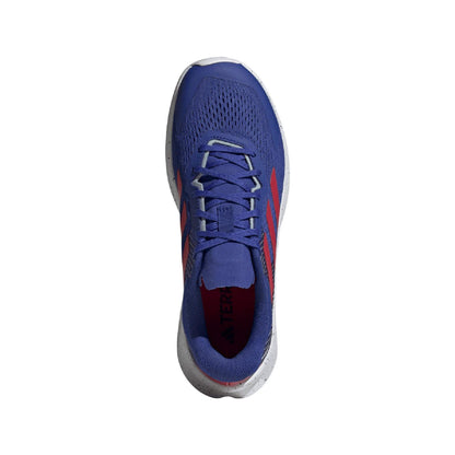 Grey - Side - Adidas Mens Terrex Soulstride Trail Flow Running Shoes