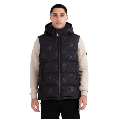 Black - Side - Luke 1977 Mens Egrit Quilted Gilet