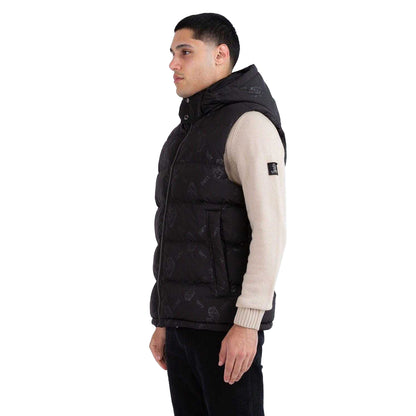 Black - Lifestyle - Luke 1977 Mens Egrit Quilted Gilet