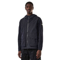 Navy - Side - Weekend Offender Mens Valencia Summer Jacket