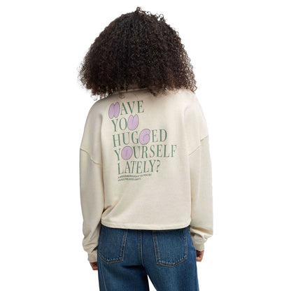 White - Back - Hugo Womens-Ladies Dahanna B Seasonal Logo Sweatshirt