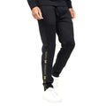 Black - Lifestyle - Crosshatch Mens Trackside Tracksuit