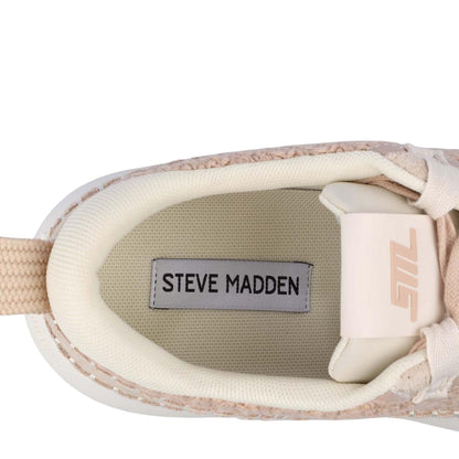 Pink - Close up - Steve Madden Womens-Ladies Doubletake Trainers