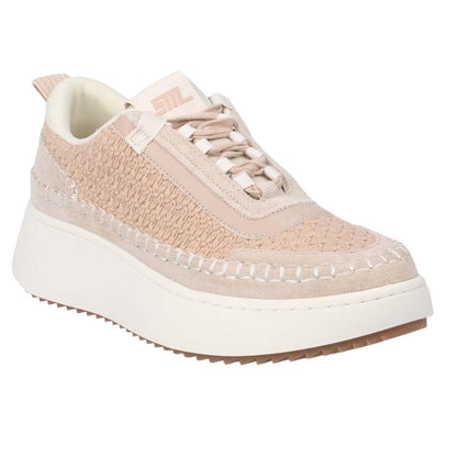 Pink - Front - Steve Madden Womens-Ladies Doubletake Trainers