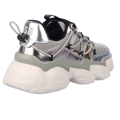 Multicoloured - Back - Steve Madden Unisex Adult Spectator-R Trainers
