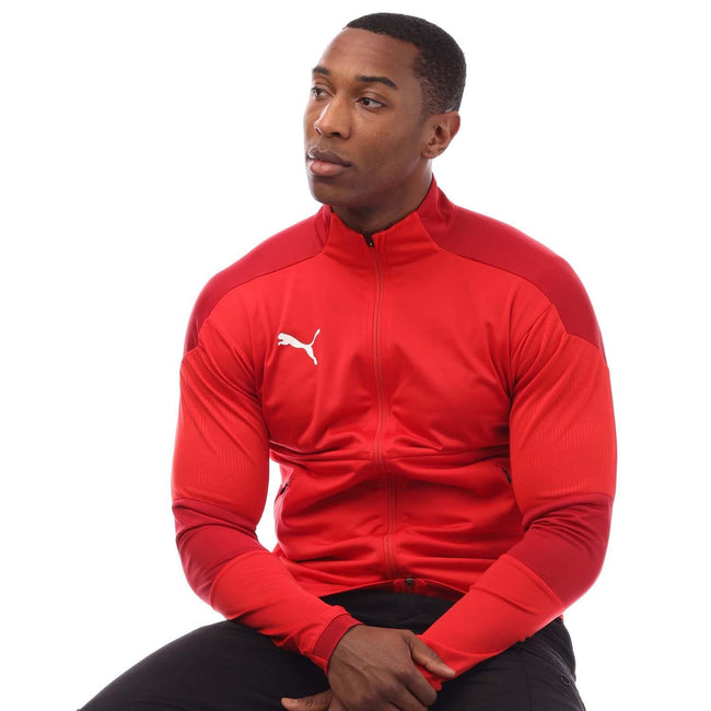 Red - Lifestyle - Puma Mens Final Training Jacket