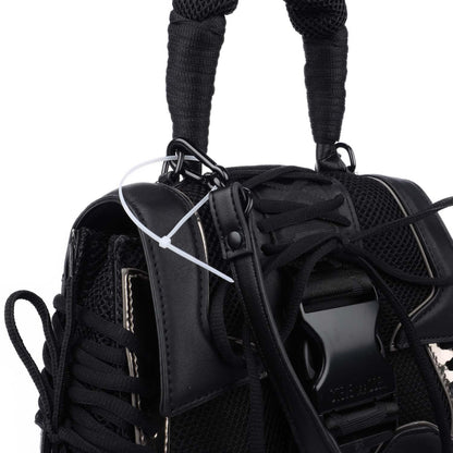Black-Silver - Pack Shot - Steve Madden Bdiego Cross Body Handbag
