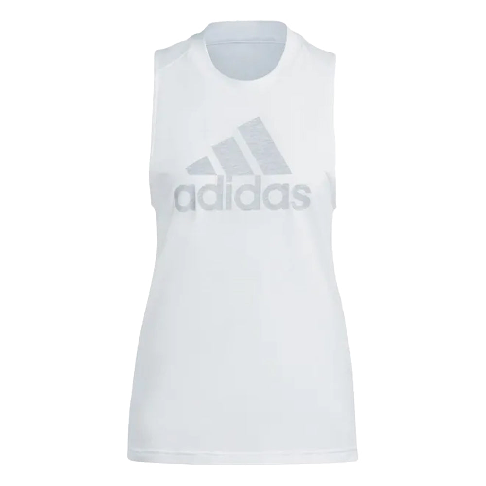 White - Front - Adidas Womens-Ladies Future Icons Winners 3.0 Tank Top