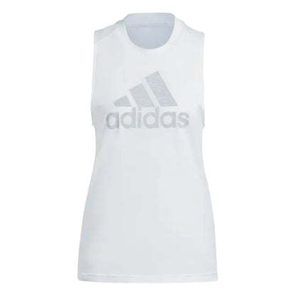 White - Front - Adidas Womens-Ladies Future Icons Winners 3.0 Tank Top