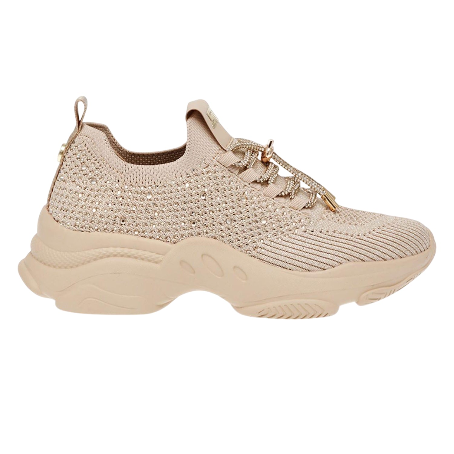 Pink - Side - Steve Madden Womens-Ladies Meter Trainers