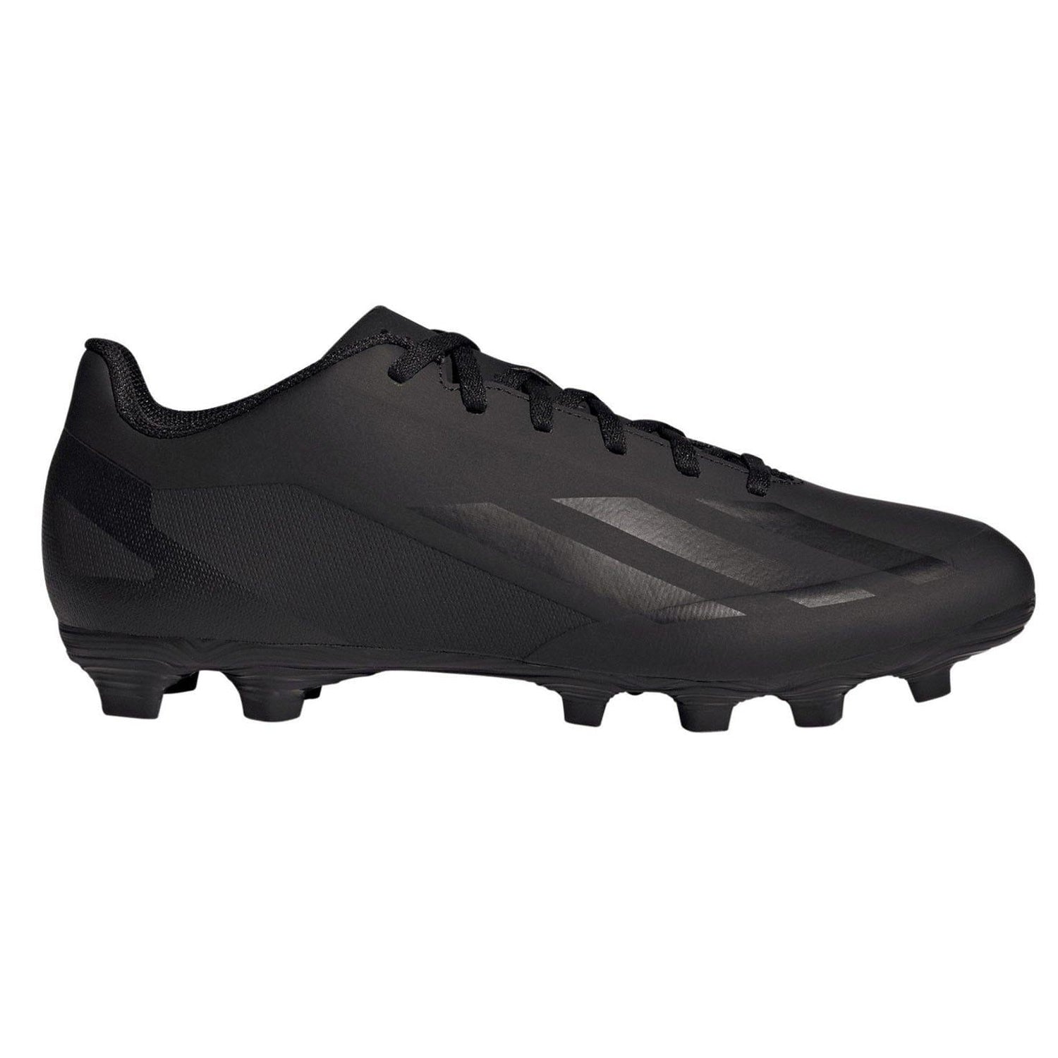 Black - Side - Adidas Mens X Crazyfast.4 Flexible Ground Football Boots