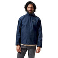 Dark Blue - Close up - Berghaus Mens RG Alpha 2.0 Shell Jacket