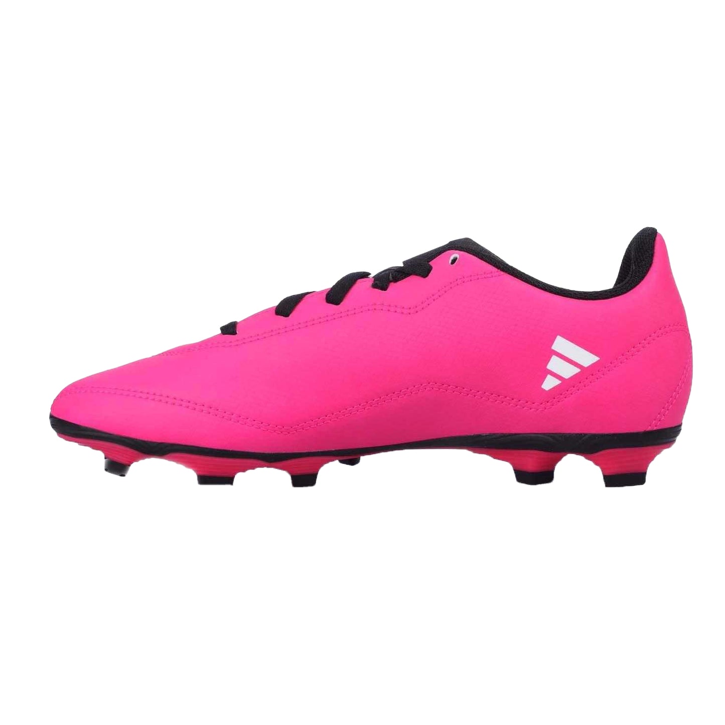 Pink-White - Side - Adidas Childrens-Kids X Speedportal.4 Flexible Ground Football Boots