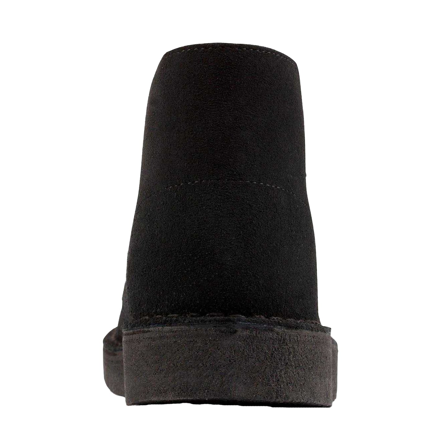 Black - Back - Clarks Originals Mens Suede Desert Boots