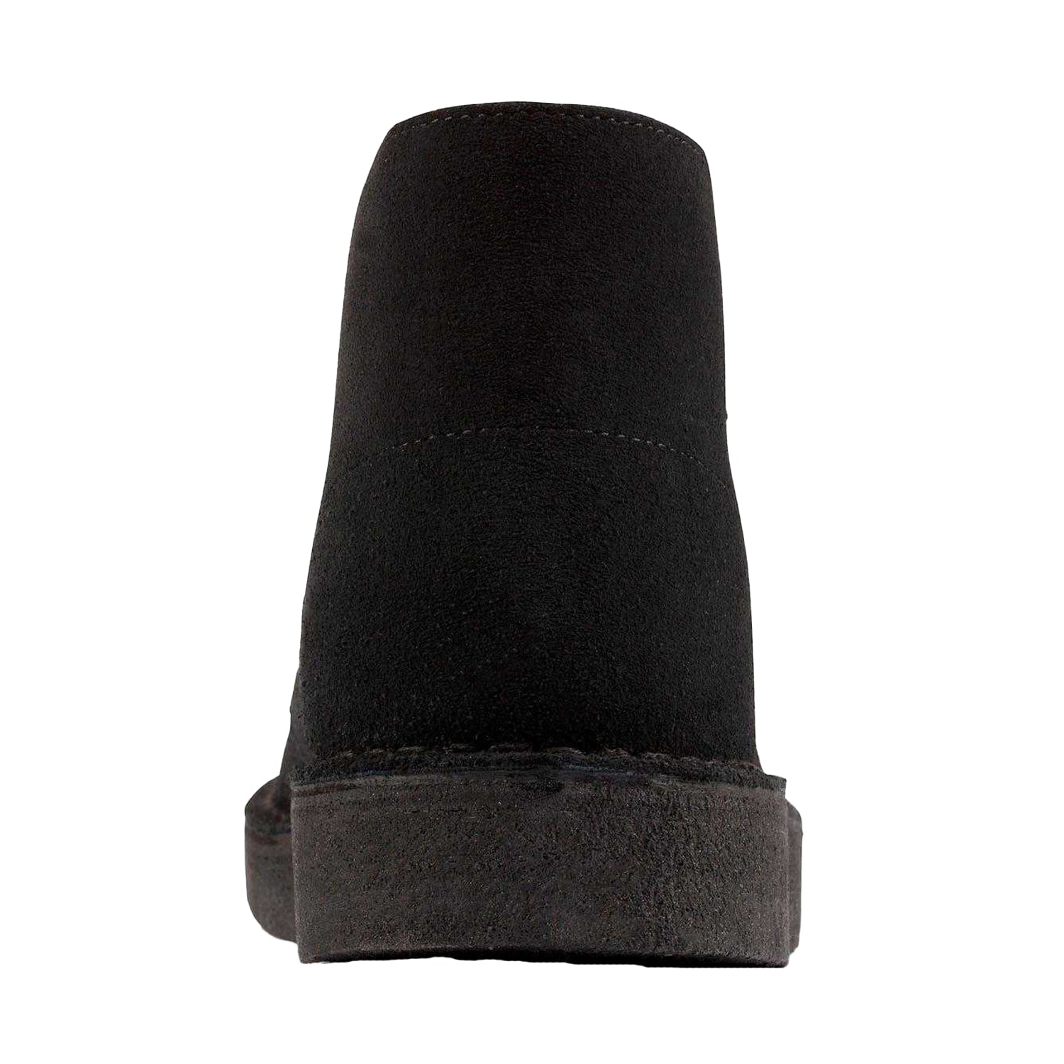 Black - Back - Clarks Originals Mens Suede Desert Boots