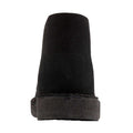 Black - Back - Clarks Originals Mens Suede Desert Boots
