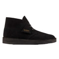 Black - Lifestyle - Clarks Originals Mens Suede Desert Boots