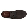 Black - Pack Shot - Clarks Originals Mens Suede Desert Boots