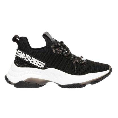 Black - Side - Steve Madden Unisex Adult Maxilla-R-E Trainers