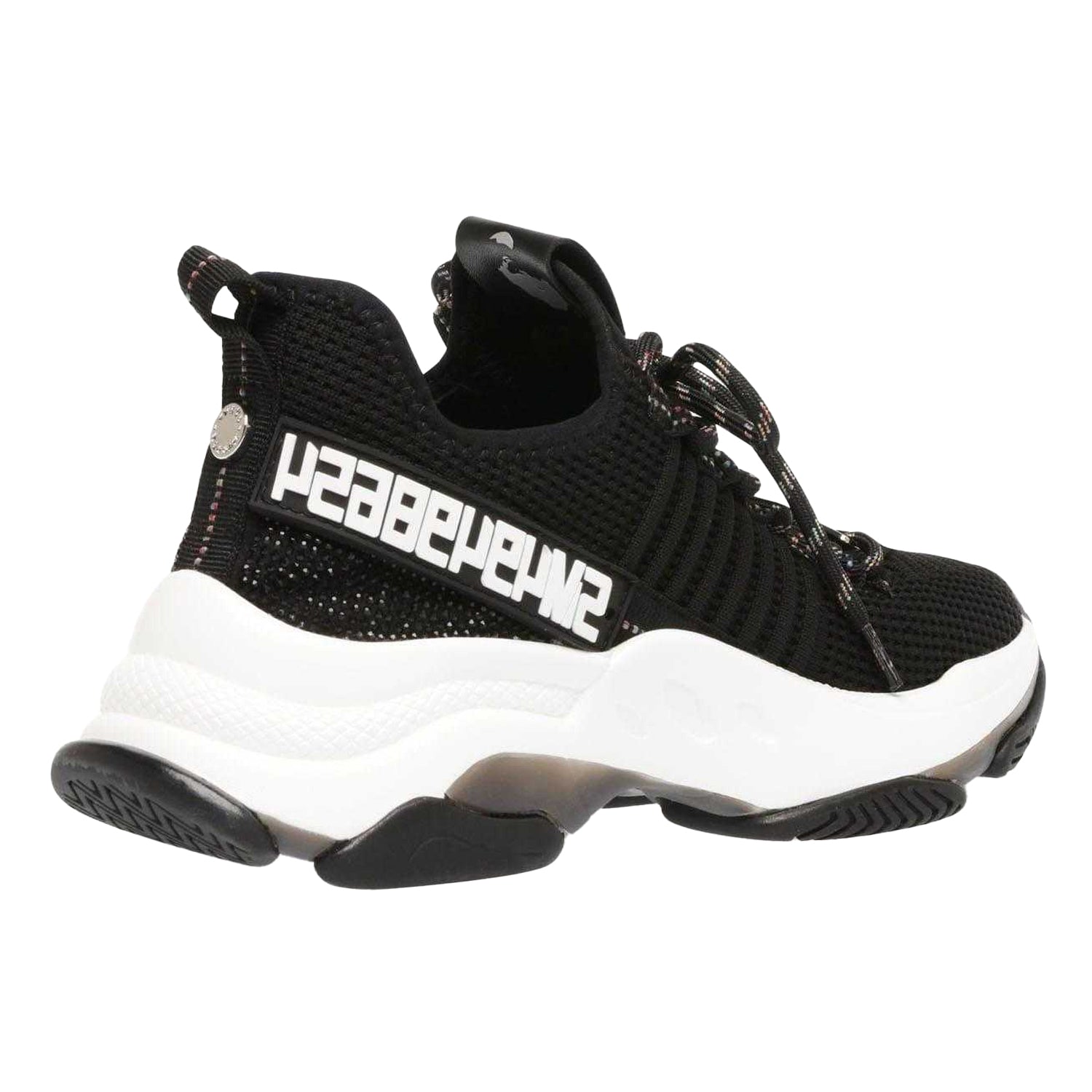 Black - Close up - Steve Madden Unisex Adult Maxilla-R-E Trainers