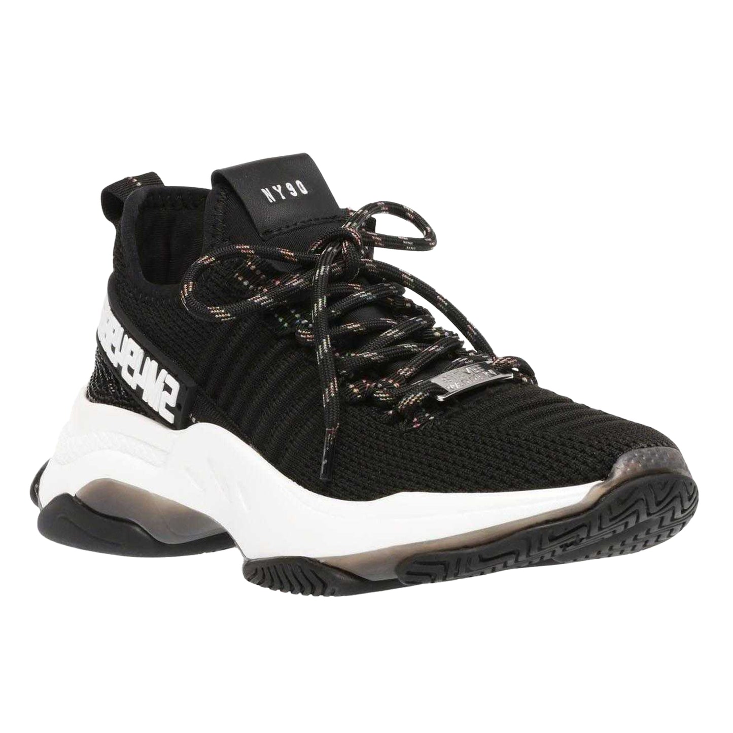 Black - Front - Steve Madden Unisex Adult Maxilla-R-E Trainers