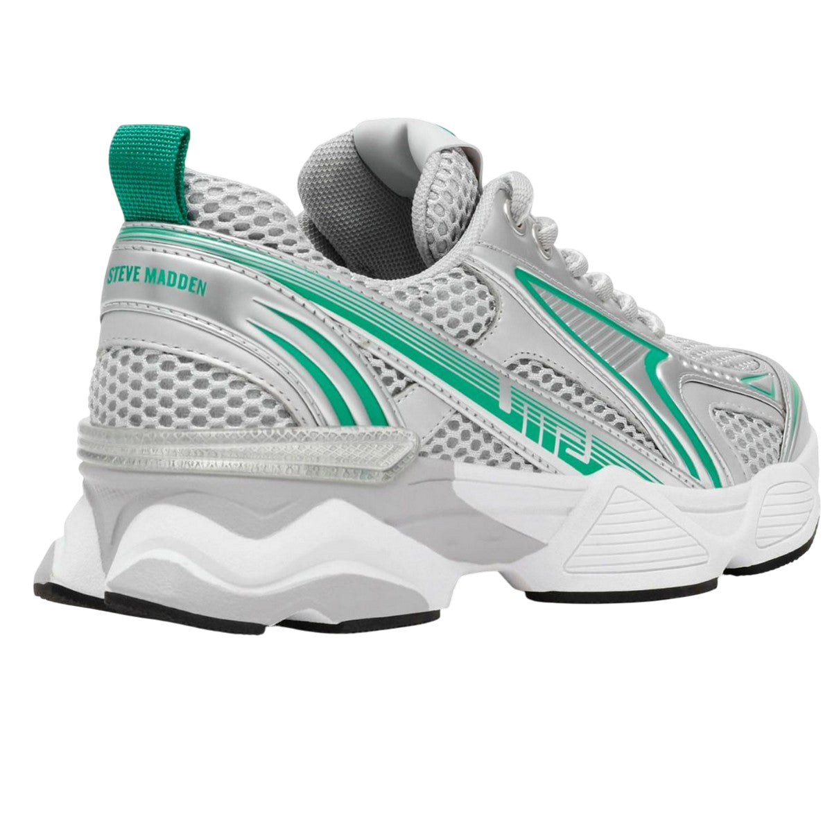 Green - Lifestyle - Steve Madden Womens-Ladies Speedster-E Trainers