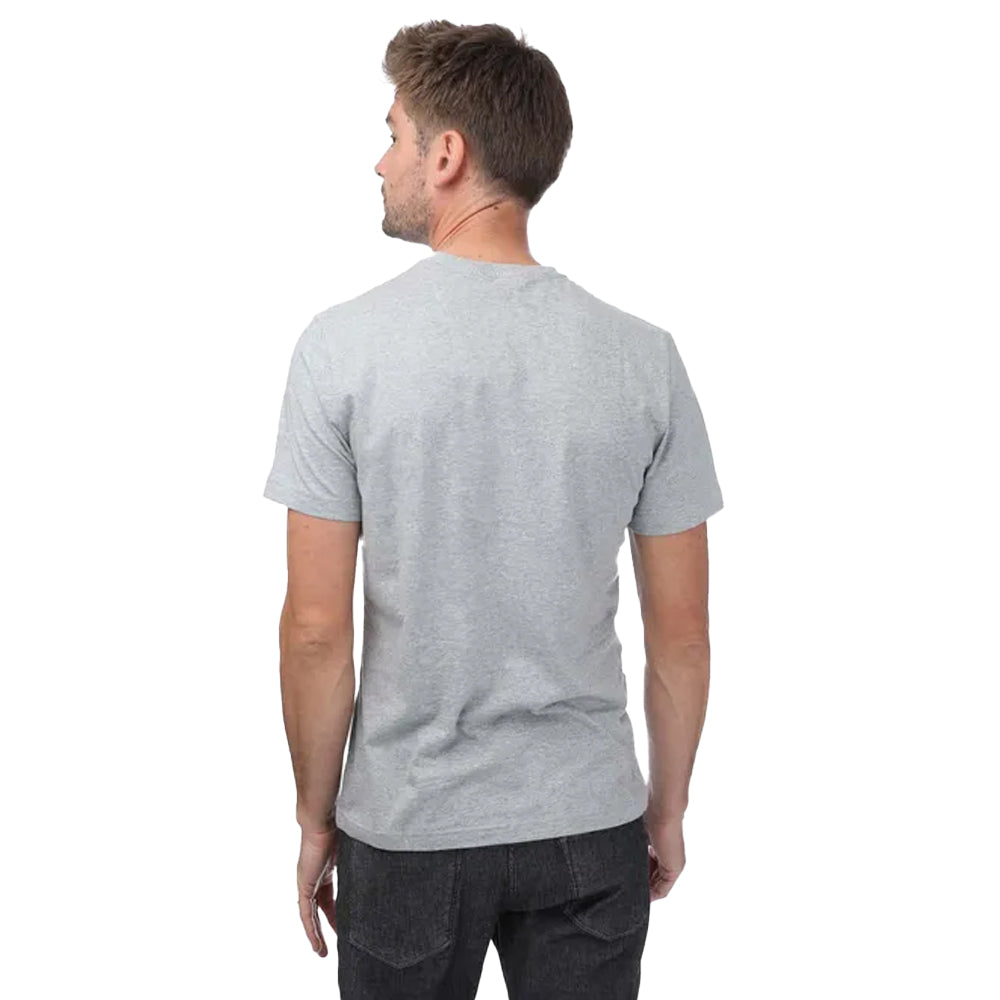 Grey Heather - Back - Reebok Mens Series Linear Graphic Logo T-Shirt