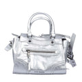 Silver - Side - Steve Madden Womens-Ladies Bcelia Handbag