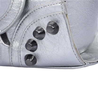 Silver - Close up - Steve Madden Womens-Ladies Bcelia Handbag