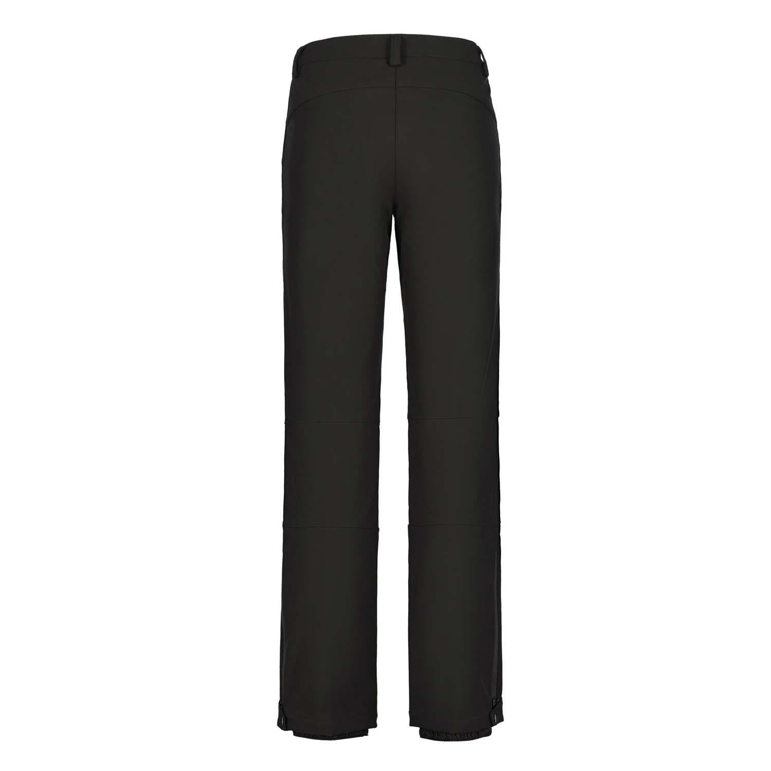 Black - Back - Icepeak Womens-Ladies Frechen Ski Trousers