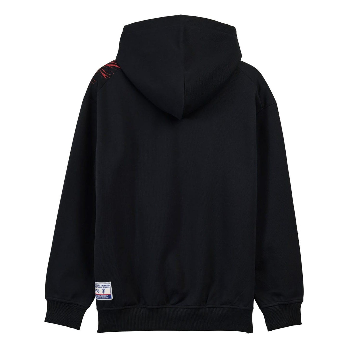 Black - Back - Y-3 Mens Japan Football Association Hoodie