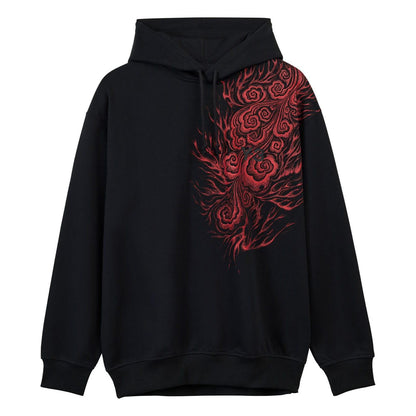 Black - Front - Y-3 Mens Japan Football Association Hoodie
