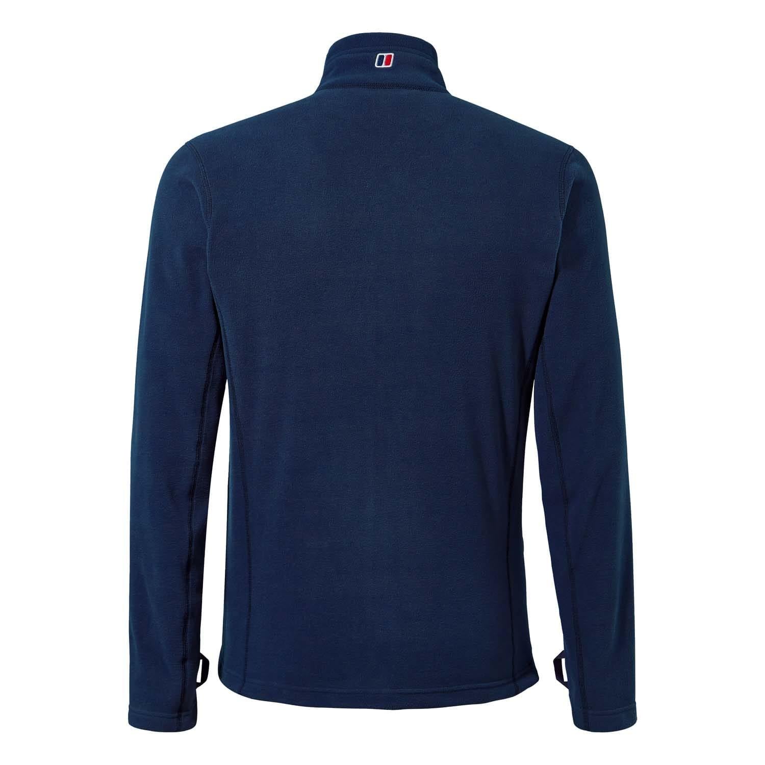 Dark Blue - Back - Berghaus Mens Prism Micro InterActive Polartech Fleece Jacket