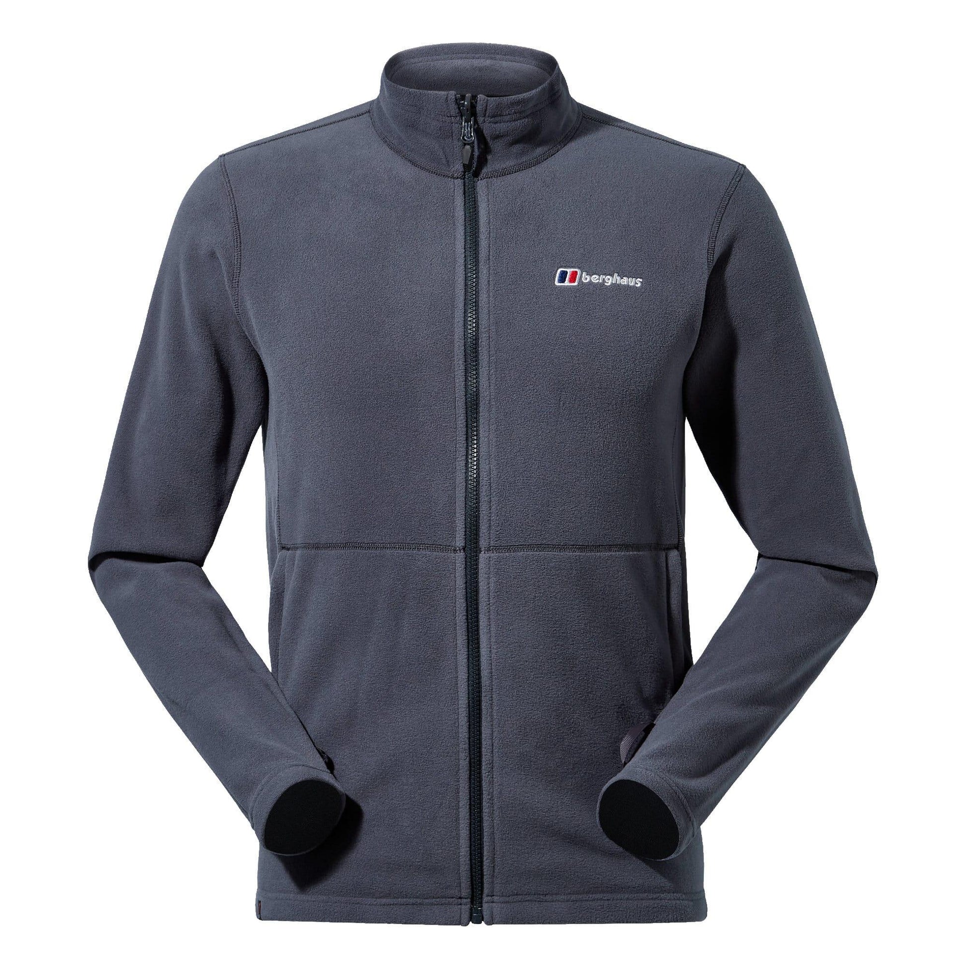 Grey - Back - Berghaus Mens Prism Micro InterActive Polartech Fleece Jacket